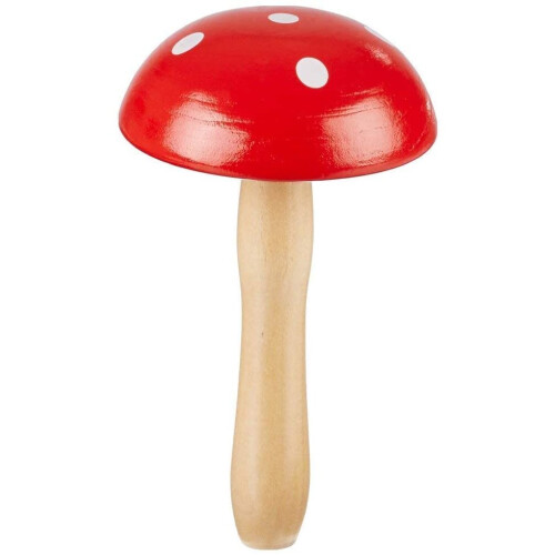 Prym Prym Darning Mushroom, Wood, Red, 60mm 2