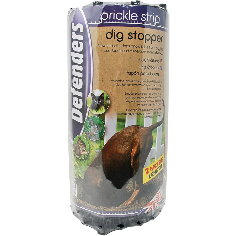 Defenders Prickle Strip Dig Stopper (Weather-Resistant, Deters Pets and Wildlife from Digging)-image-OPC-P5W586S-NEW