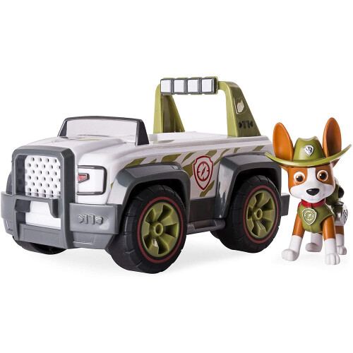 Spin Master Paw Patrol Tracker Jungle Cruiser Vehicle and Figure 1