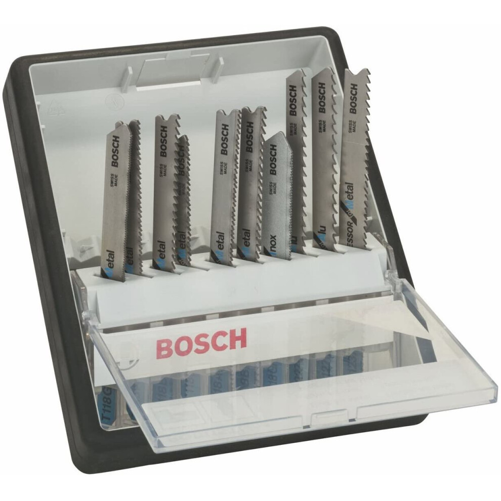 Bosch Professional 2607010541 JSB Set 10pcs Metal