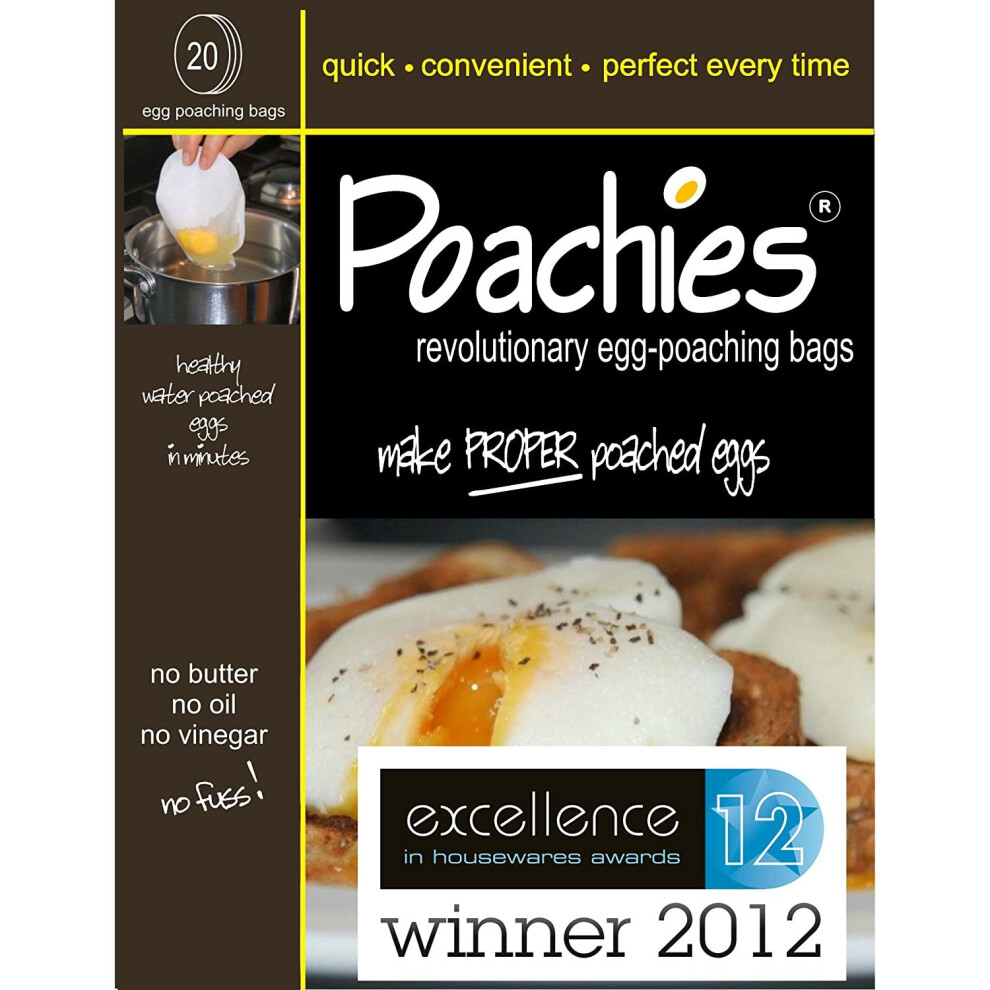 20 Poachies Egg-Poaching Bags