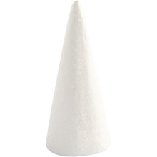 Creativ 5-Piece 14.5 cm Polystyrene Cones