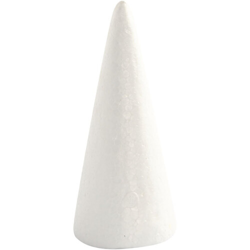 Creativ 5-Piece 14.5 cm Polystyrene Cones