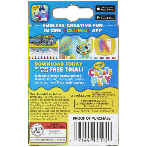 Crayola Crayola Crayons 24 Colors 1