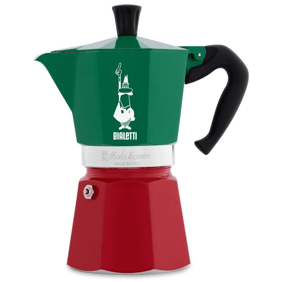 Bialetti Moka Express 6 Cup Espresso Maker