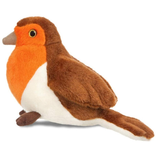 Aurora World AURORA Mini Flopsies Robin 8In 61007 Multi-coloured - Plush Soft Toy 1