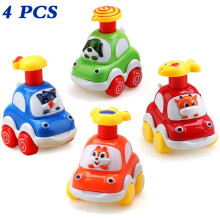 Amy&Benton Giocattoli Auto per Bambini Giocattoli per Bambini di 1-2 Anni Auto a Carica e Spingi