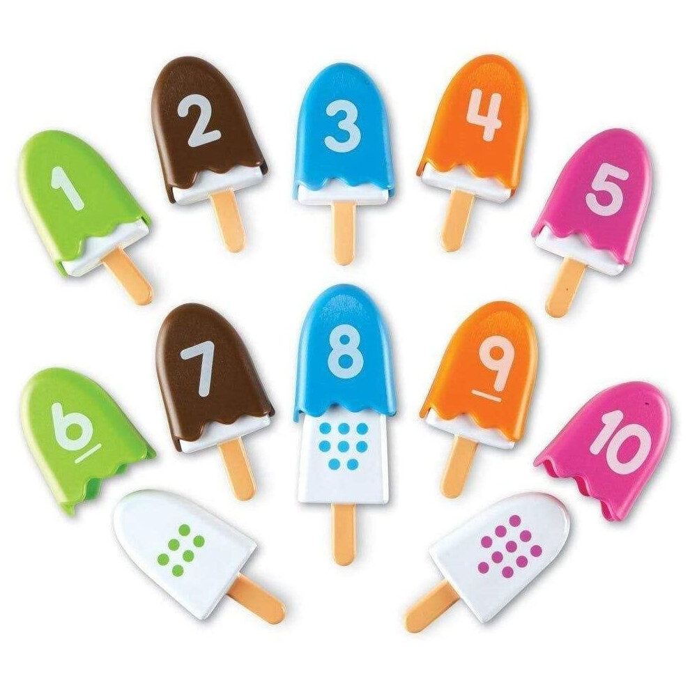 Learning Resources Smart Snacks Number Pops Cream