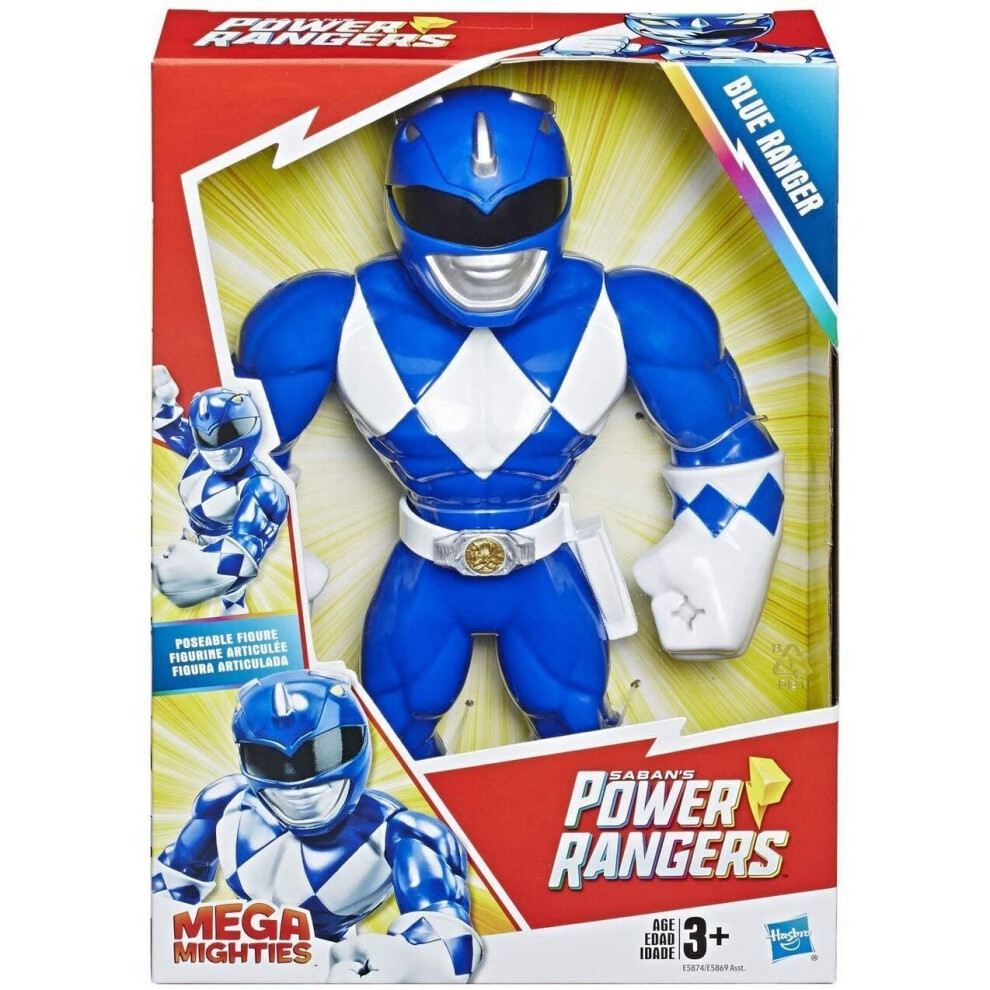 Power Rangers Playskool Heroes Mega Mighties Blue Ranger