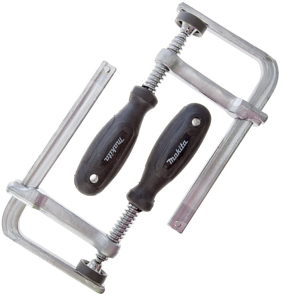 Makita 194385-5 Clamp Set for SP6000 Plunge Saw (Pair), Silver