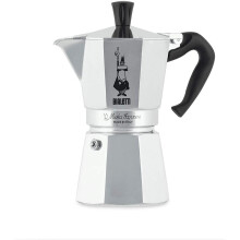 Bialetti Moka Express Aluminium Stovetop Coffee Maker (6 Cup)