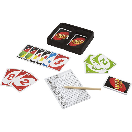 UNO Uno Deluxe Card Game 1