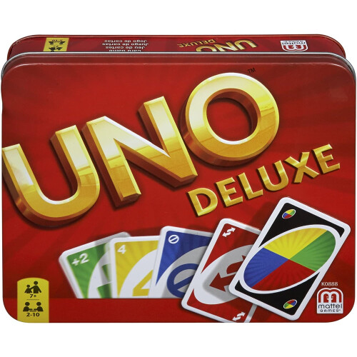 UNO Uno Deluxe Card Game
