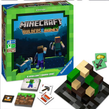 Minecraft Bouwers &amp; Biomen, Gezelschapsspel, Afkomstig Van De Meertalige Video (Frans Inclusief), Ravensburger, 26132