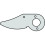 Felco Felco Cutting Blade for Models 6, Grey 2