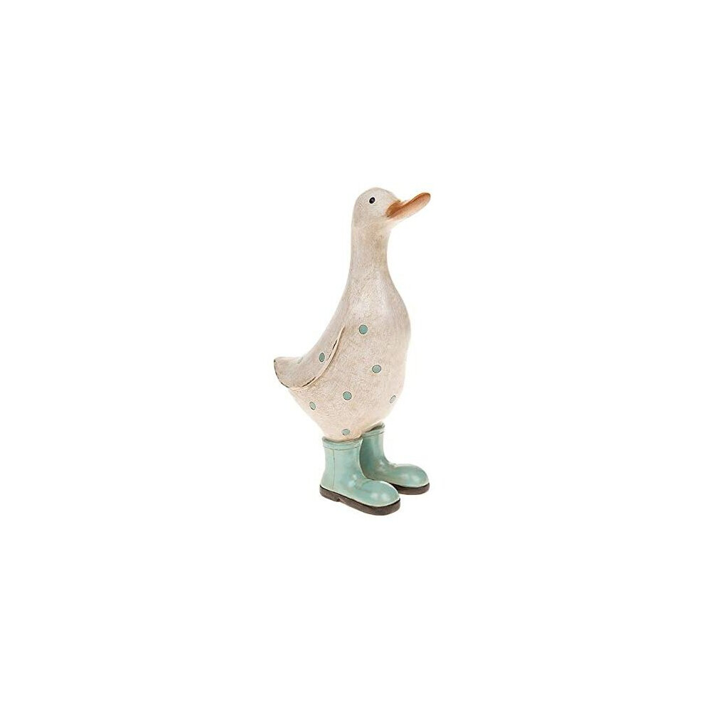 Davids Ducks White Davids Polka Dot Duck (Aqua)