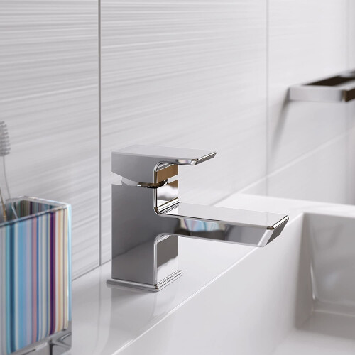 Bristan Bristan COB BAS C Colbalt Basin Mixer - Chrome 1