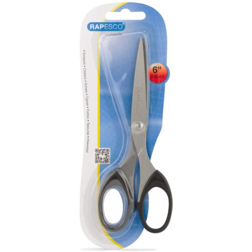 Rapesco Scissors - 16cm, Black 2