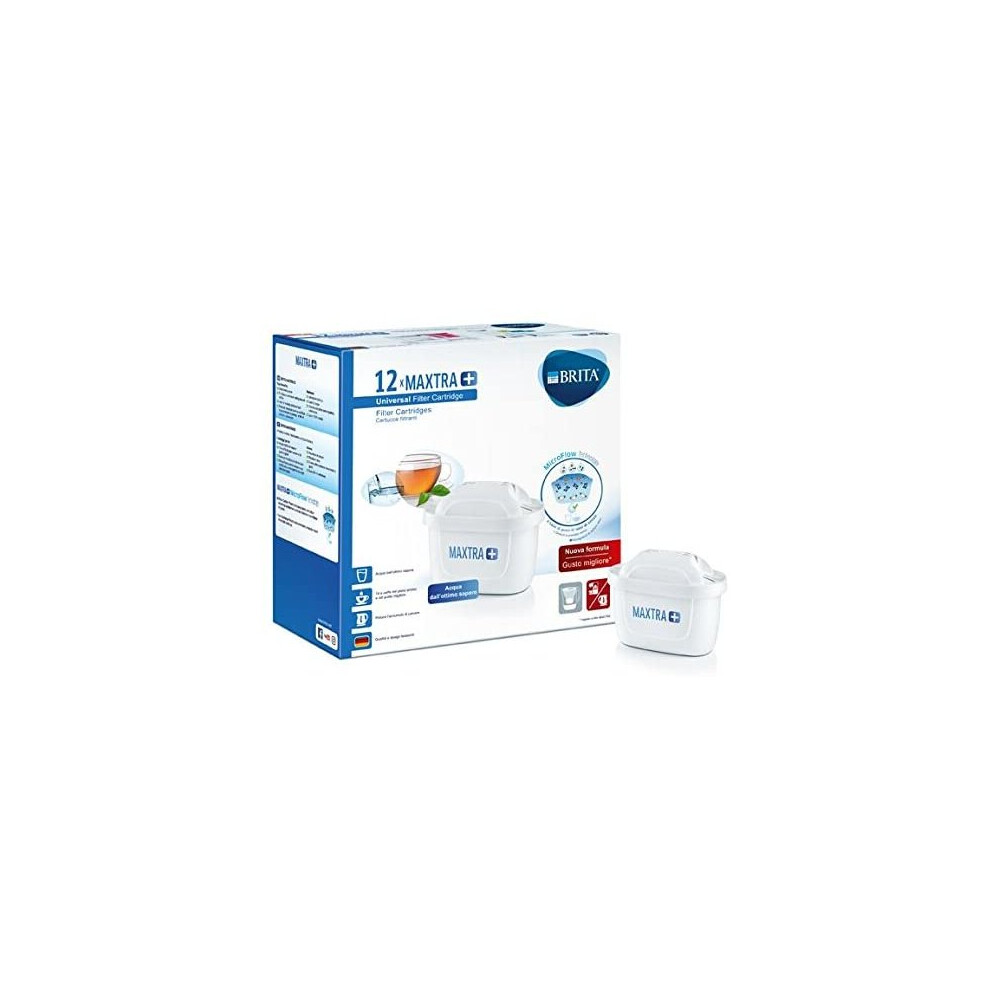 Brita Maxtra+ Water Filter Cartridges - Pack Of 12 (Eu Version)
