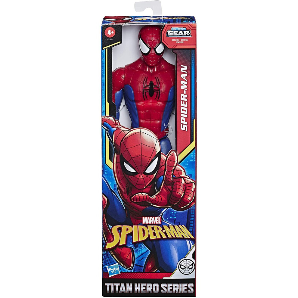 Marvel Spider-Man Titan Hero Series Spider-Man 12-Inch-Scale Super Hero Action Figure Toy