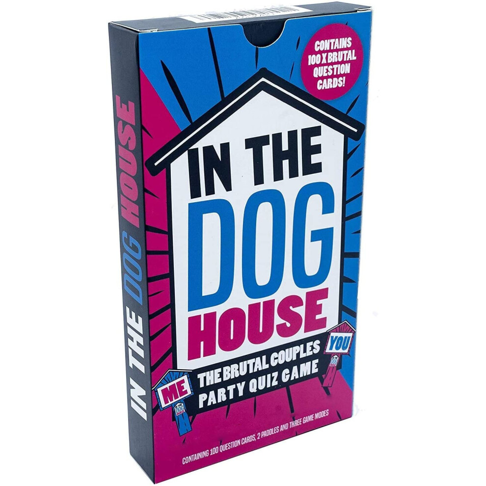 In The Dog House - The Brutal Couples Party Game Adults Party Drinking Quiz Game