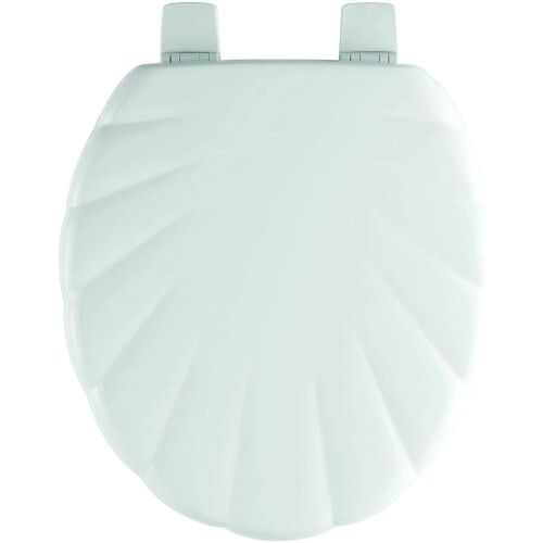 Bemis Bemis 5900ZART000 Shell Toilet Seat, White 2