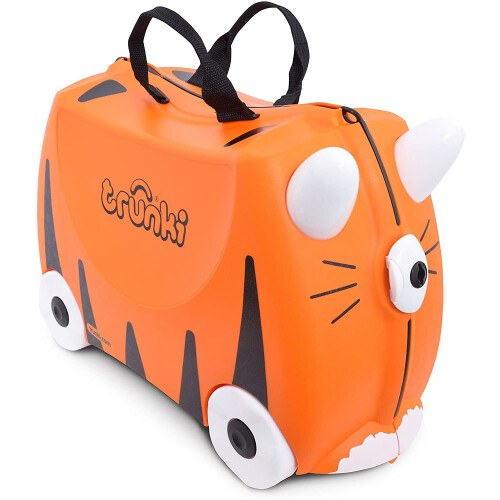 Trunki Trunki Childrenâs Ride-On Suitcase: Tipu Tiger (Orange)