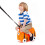 Trunki Trunki Childrenâs Ride-On Suitcase: Tipu Tiger (Orange) 4