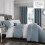 Catherine Lansfield Catherine Lansfield Sequin Cluster Bedspread Duck egg 240x260cm 3