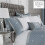 Catherine Lansfield Catherine Lansfield Sequin Cluster Bedspread Duck egg 240x260cm 4