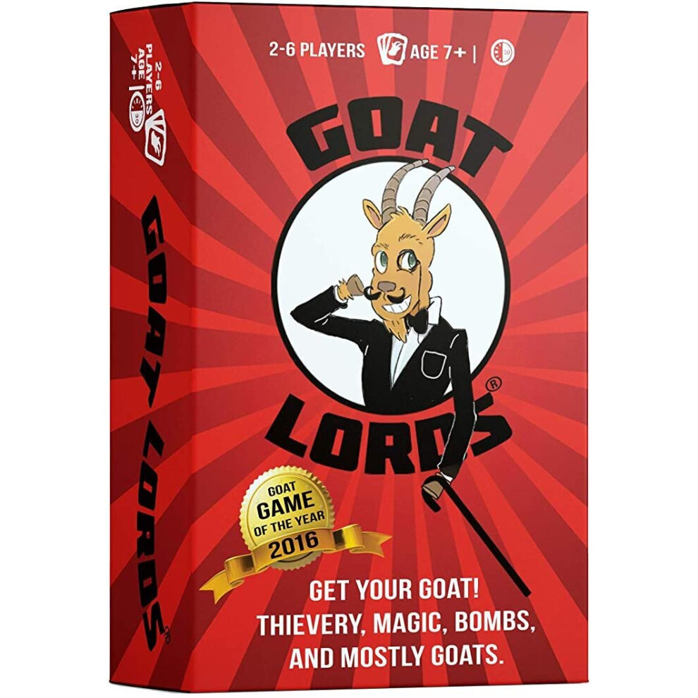 Goat Lords - Game for Family, Adults, and Kids. Hilarious, Addictive, and Competitive Fun for Game Nights!