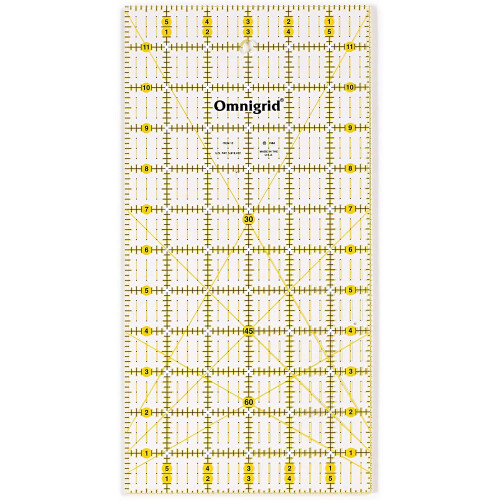 Prym Prym 611643 6 x 12 Inch Grid Rollschneide-Ruler