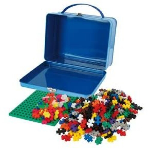 Plus-Plus 52282 Suitcase Basic Metal Blue, Multi-Colour 2