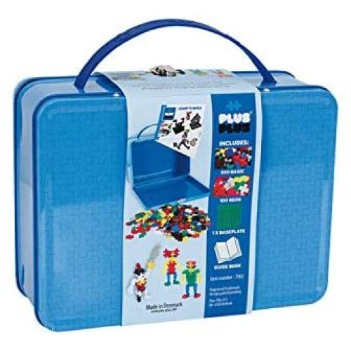 Plus-Plus 52282 Suitcase Basic Metal Blue, Multi-Colour 1