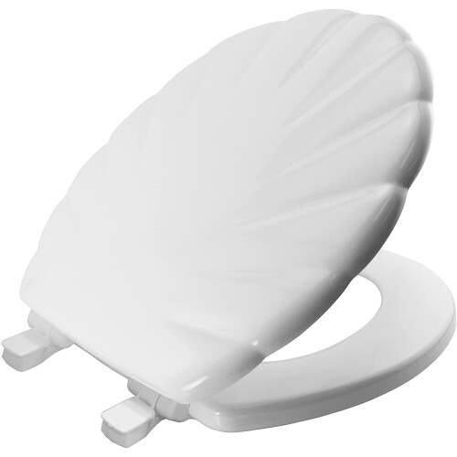 Bemis Bemis 5900ZELT000 Shell Toilet Seat, White