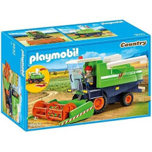 Playmobil Combine harvester and sheaves of hay, limited edition