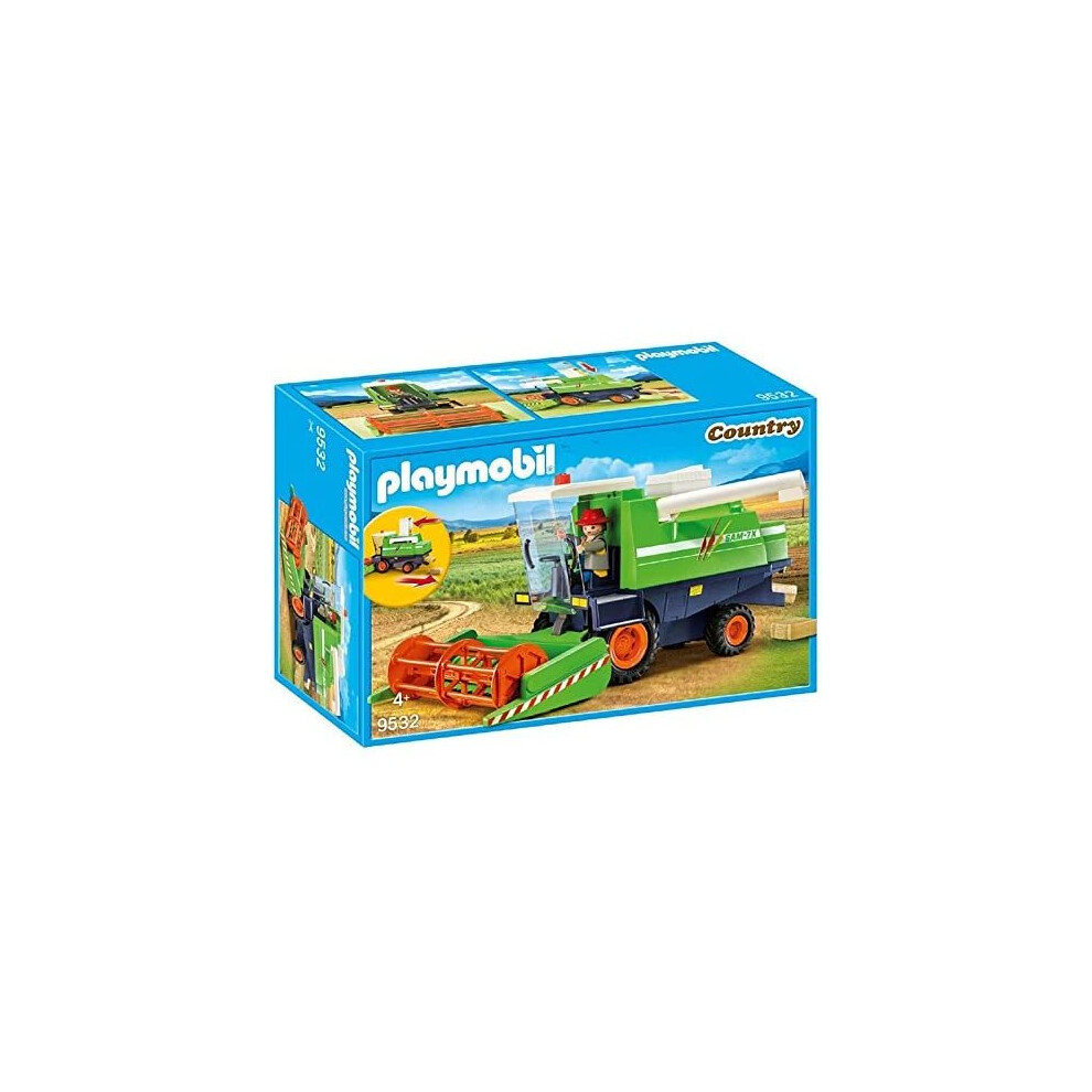 Playmobil Combine Harvester And Sheaves Of Hay, Limited Edition