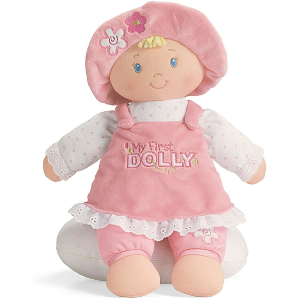 My First Dolly Blonde Hair by Baby Gund Soft Toy Plush 31cm