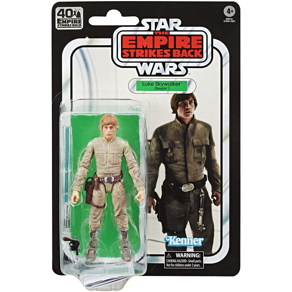 Star Wars The Black Series Luke Skywalker (Bespin) 6-inch Scale The Empire Strikes Back 40TH Anniversary Collectible Figure