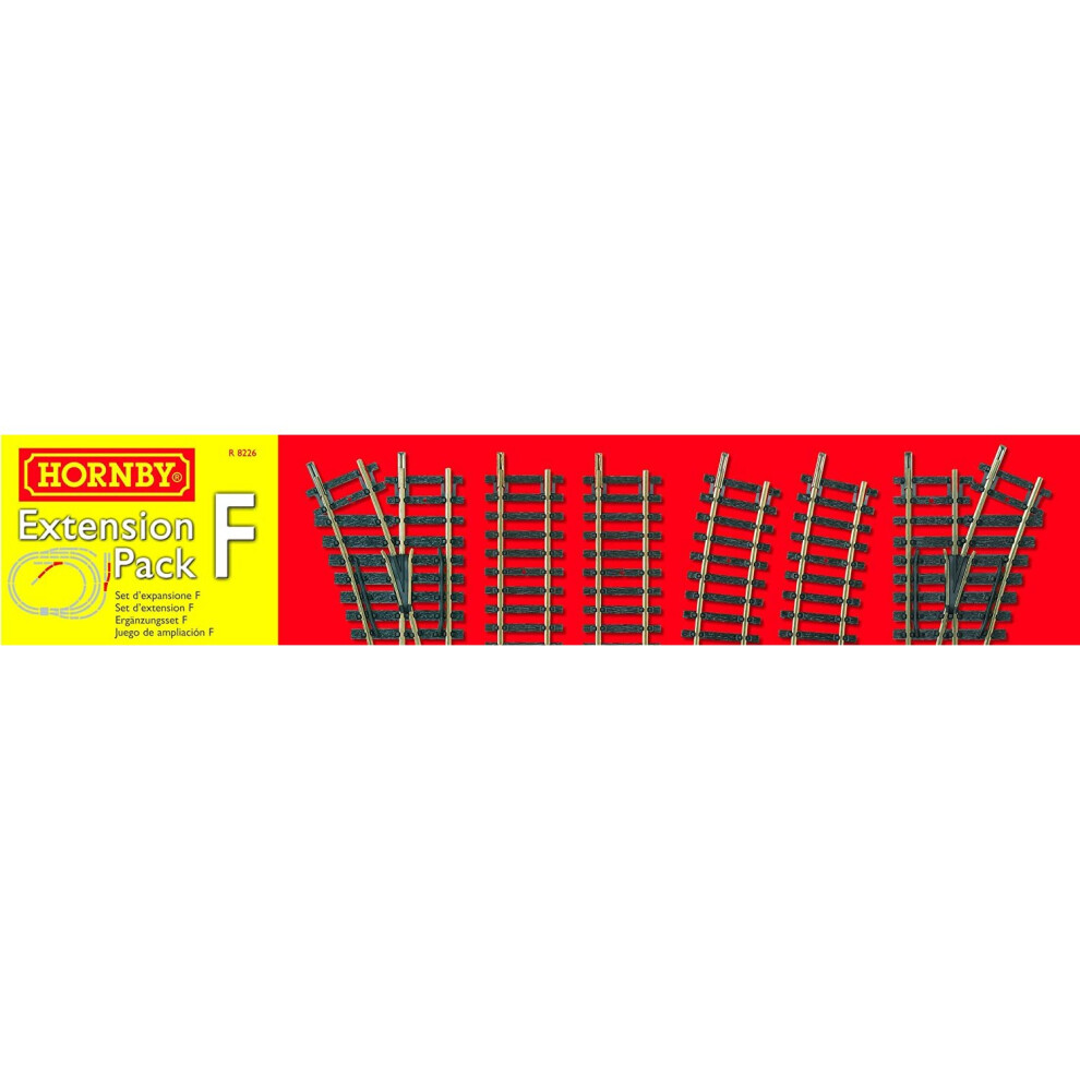 Hornby R8226 Gauge Track Extension Pack F