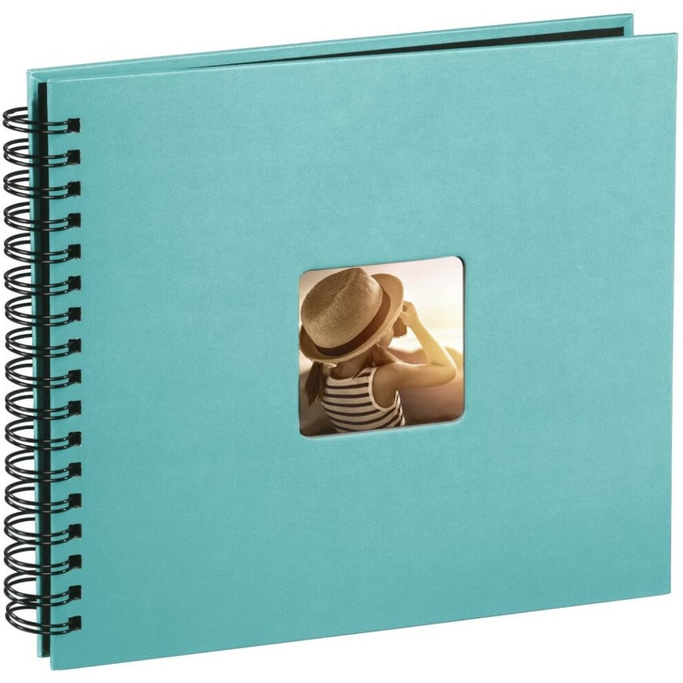 Hama Fine Art Photo Album | 28 x 24cm | Turquoise w/Black Pages