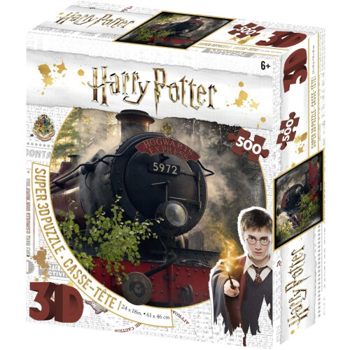 Harry Potter Harry Potter Hogwarts Express 3D Jigsaw Puzzle 500 Piece Multi-colour