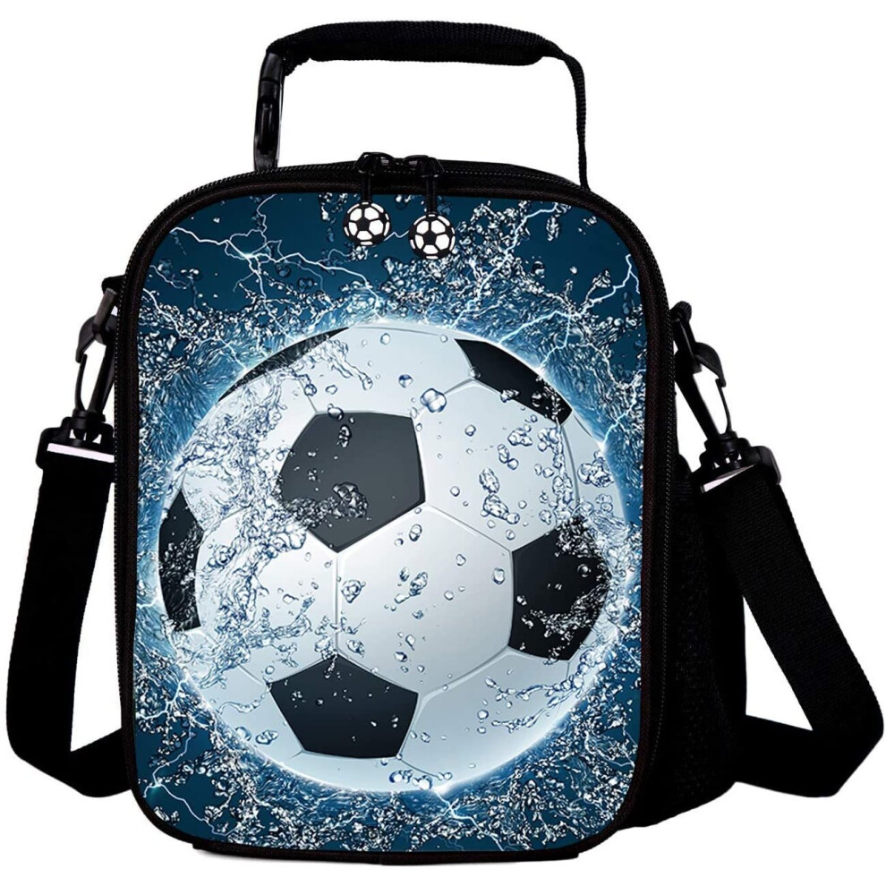 3D Football Insulated Reusable Lunch Bags Boys Lunch Box For Girls Lunch Tote Cooler Bags Lunch Snack Bag For Kid Thermal Bags 02