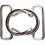 Prym Prym Bikini and Belt Clasp Loop Metal Silver col 25 mm 1