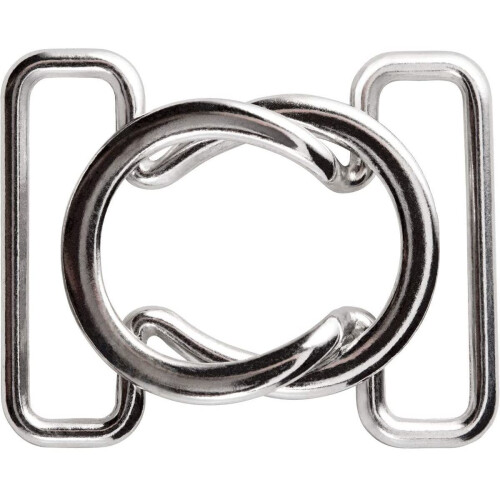 Prym Prym Bikini and Belt Clasp Loop Metal Silver col 25 mm