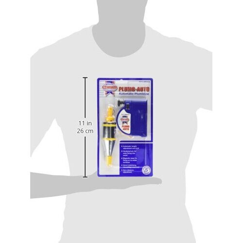 Faithfull Faithfull PLUMBAUTO Plumb-Auto Automatic Plumbline 14Oz 2