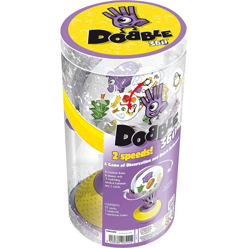 Asmodee Asmodee ASMDOB36001EN Dobble 360, Mixed Colours 1