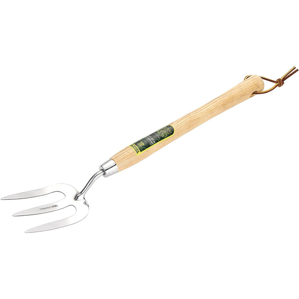 Spear & Jackson Kew Gardens 3090Kew Stainless Steel Weed Fork With Handle, 12-Inch Blue