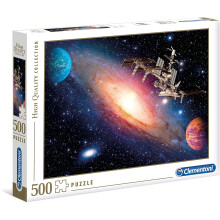 Clementoni 35075 HQC 500pc Puzzle-International Space Station