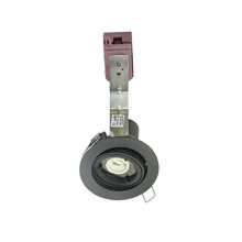 Ansell ATLVOG/IP44/B Outdoor Downlight Black